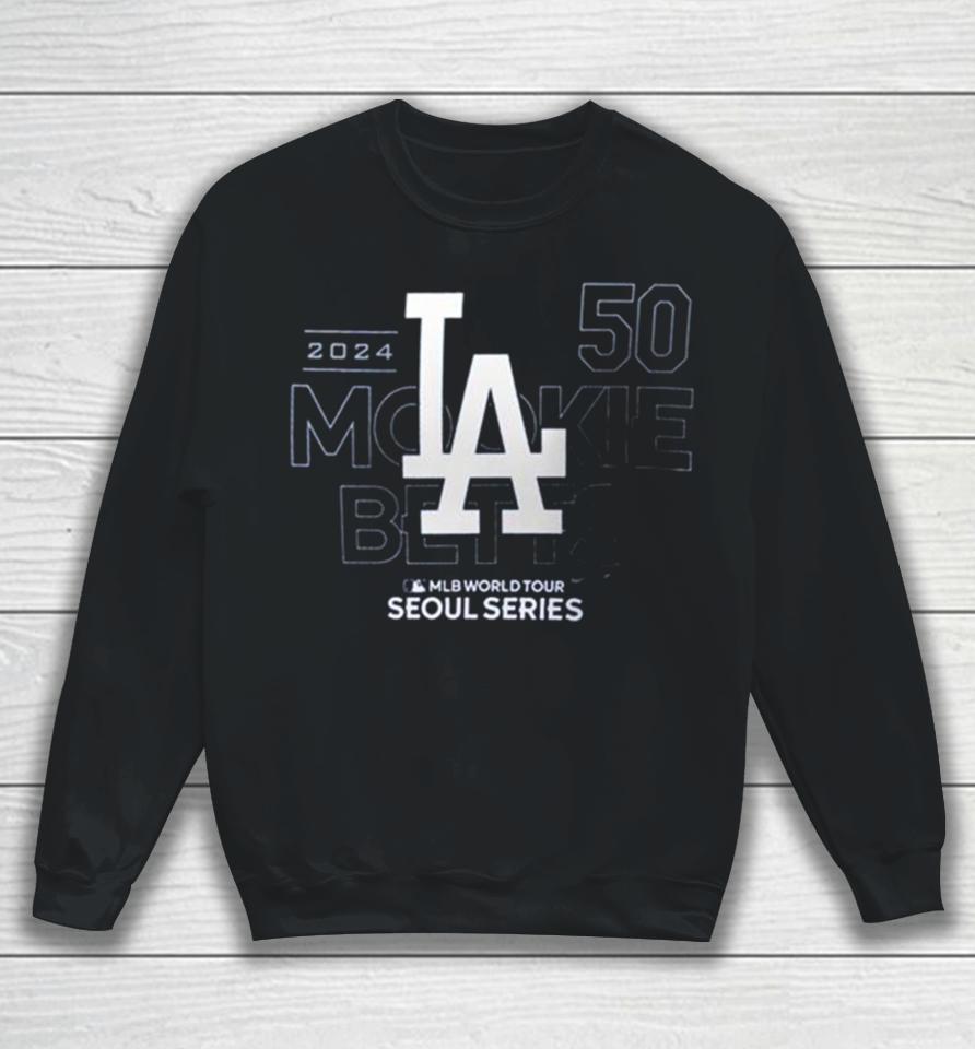 Los Angeles Dodgers Shohei Ohtani 2024 Mlb World Tour Seoul Series Player Sweatshirt