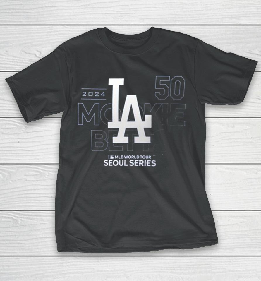 Los Angeles Dodgers Shohei Ohtani 2024 Mlb World Tour Seoul Series Player T-Shirt