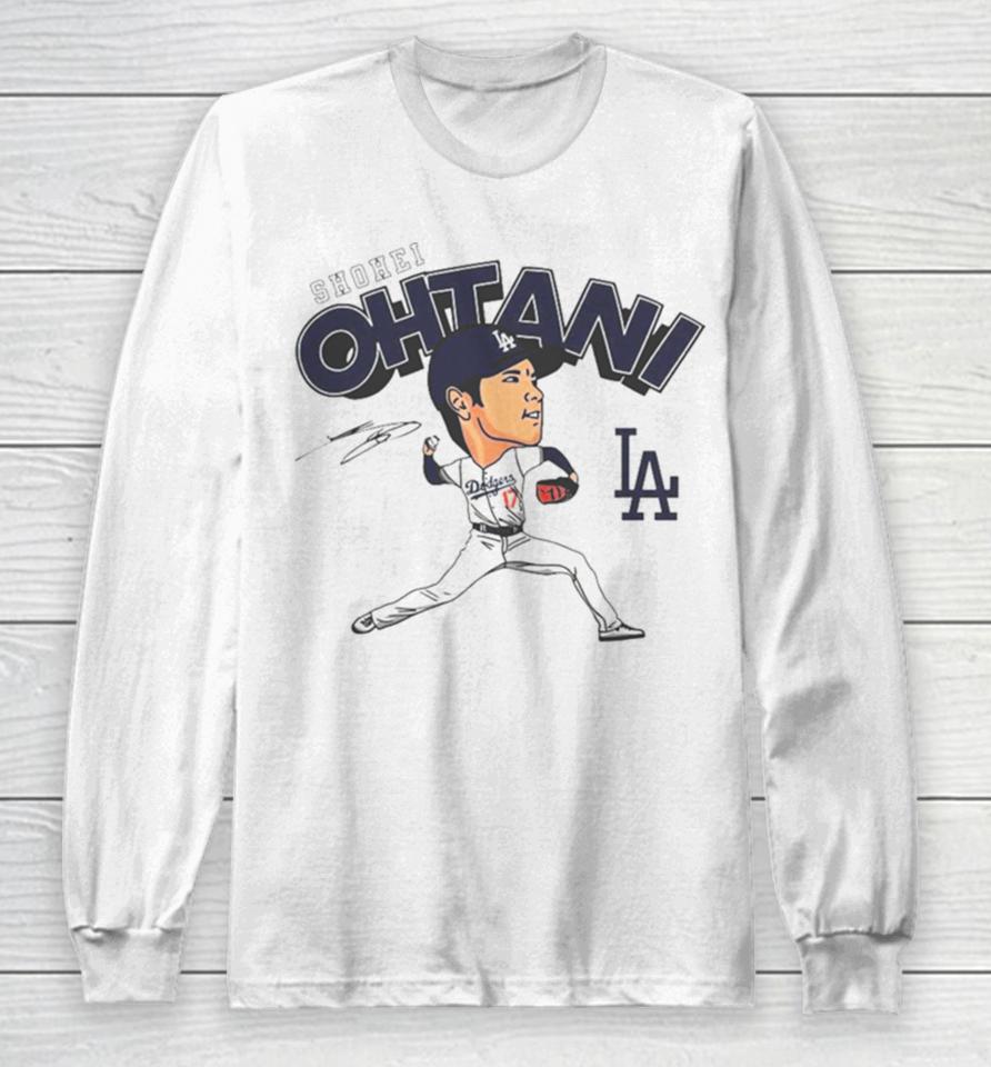 Los Angeles Dodgers Shohei Ohtani Baseball Player Long Sleeve T-Shirt