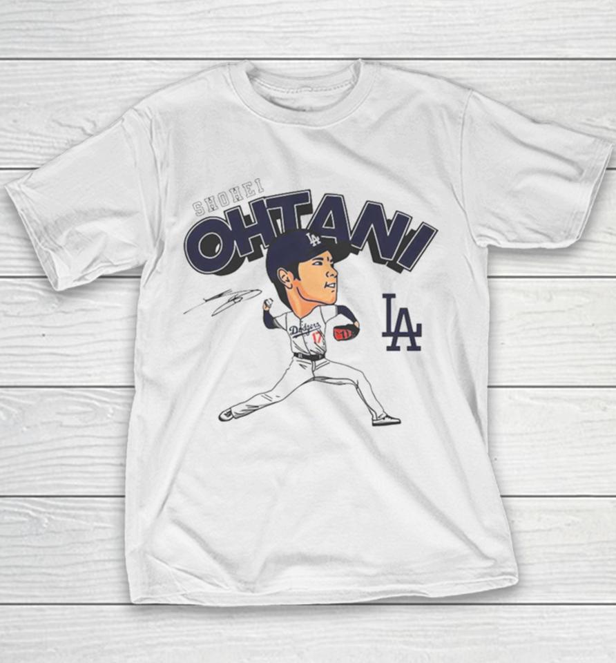 Los Angeles Dodgers Shohei Ohtani Baseball Player Youth T-Shirt