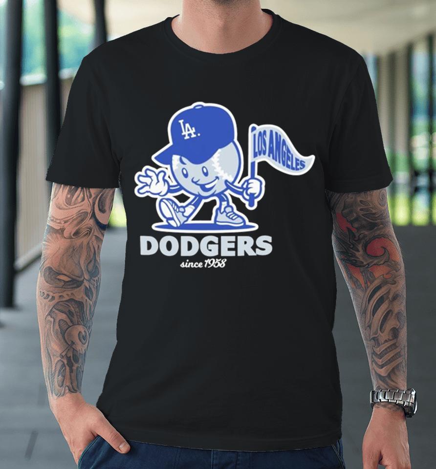 Los Angeles Dodgers Since 1958 Baseball Premium T-Shirt