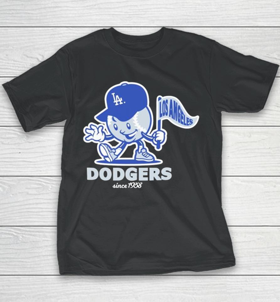 Los Angeles Dodgers Since 1958 Baseball Youth T-Shirt