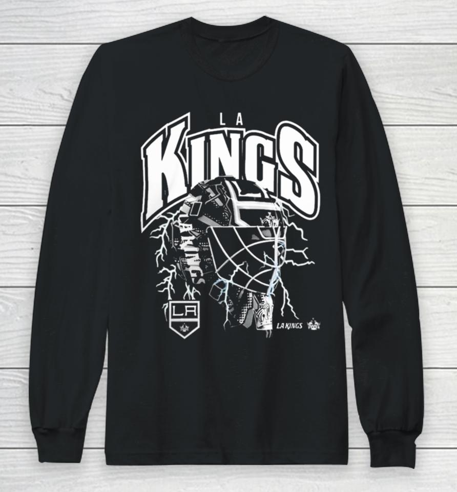 Los Angeles Kings Crease Lightning Long Sleeve T-Shirt