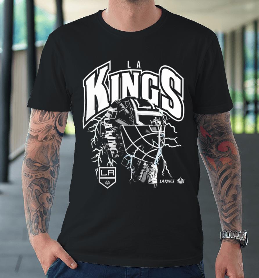 Los Angeles Kings Crease Lightning Premium T-Shirt