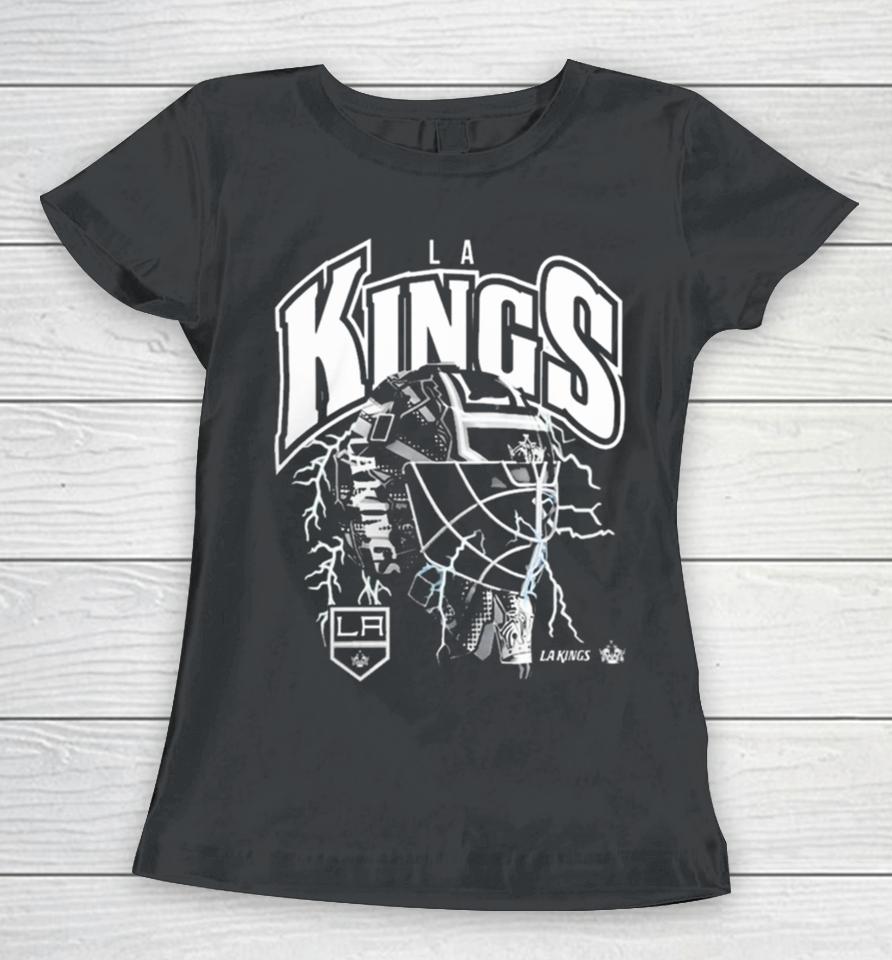 Los Angeles Kings Crease Lightning Women T-Shirt