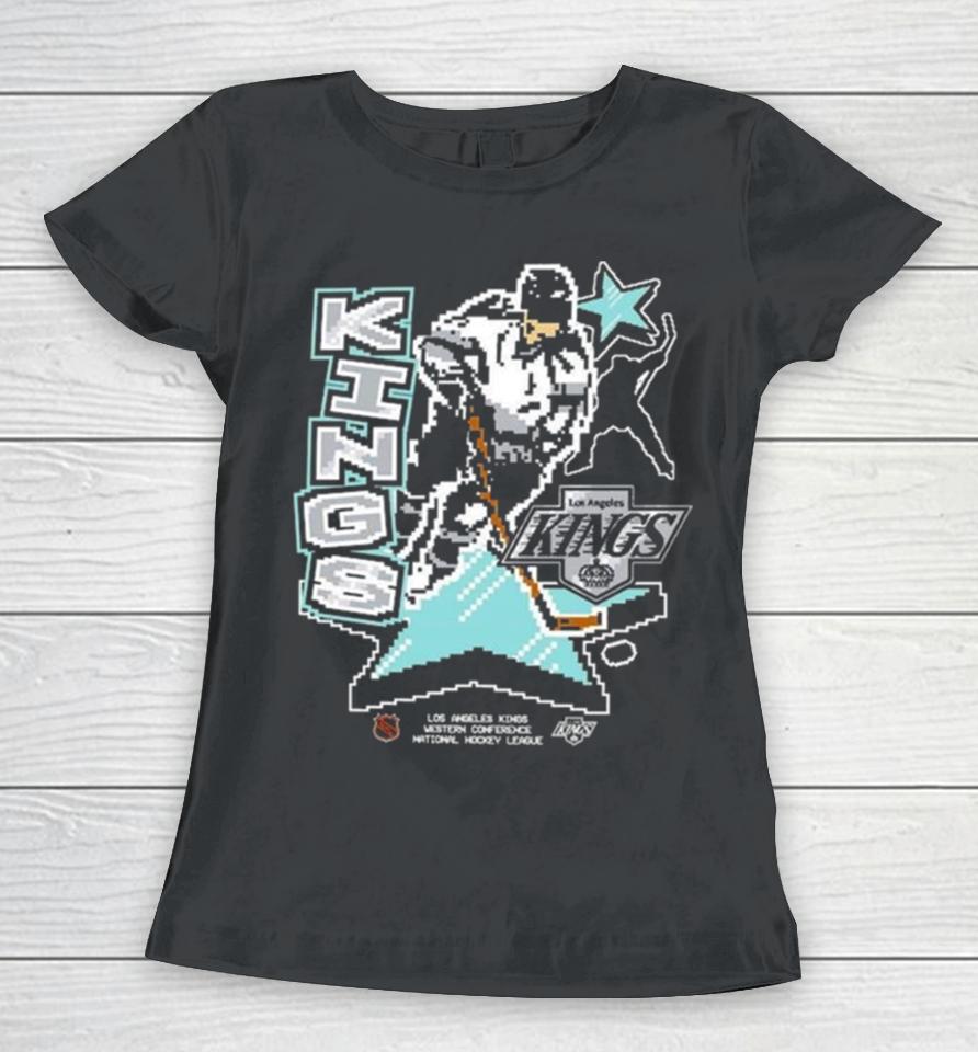 Los Angeles Kings Eastern Conference National Hockey League ’47 Lamp Lighter Franklin Women T-Shirt
