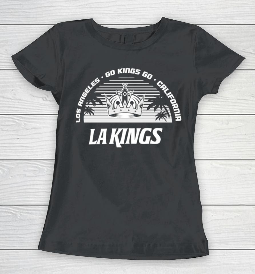 Los Angeles Kings Go Kings Go California Vintage Women T-Shirt