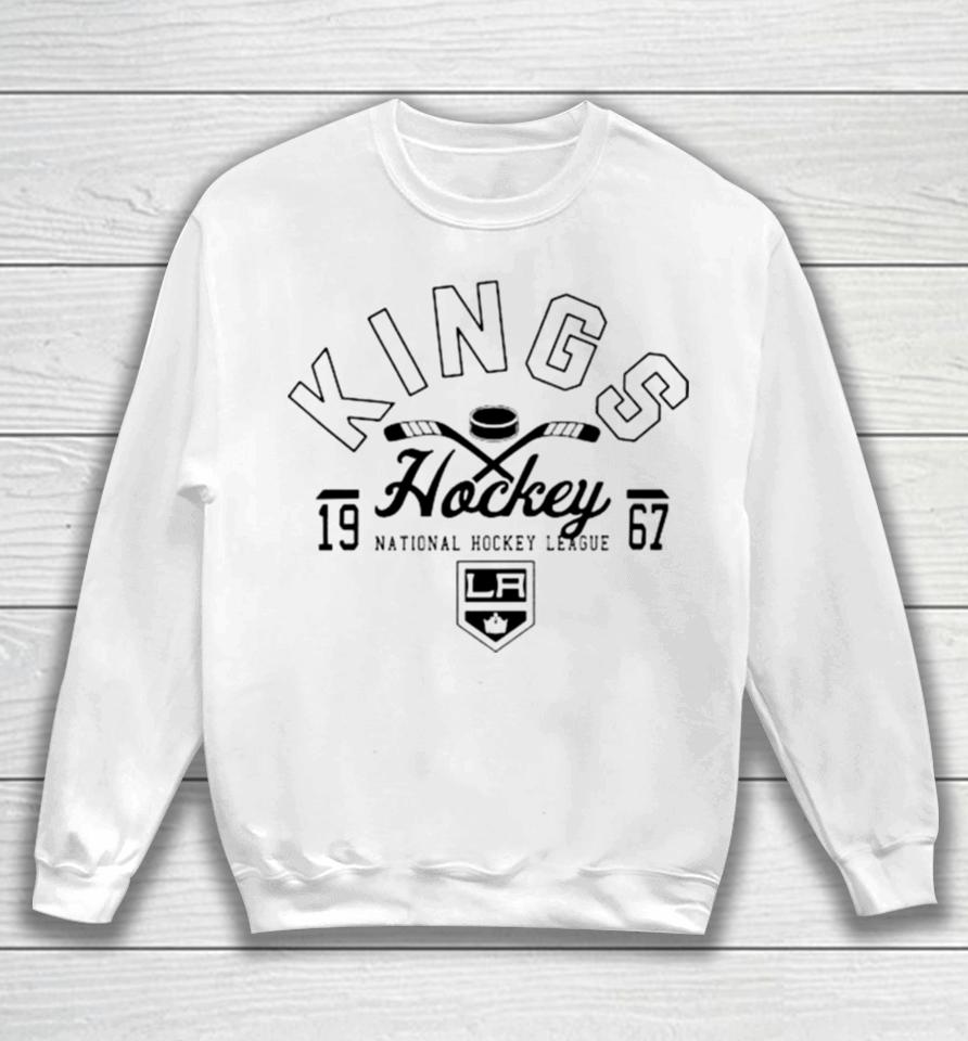 Los Angeles Kings Half Puck National Hockey League 1967 Sweatshirt