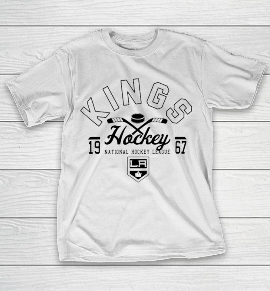 Los Angeles Kings Half Puck National Hockey League 1967 T-Shirt