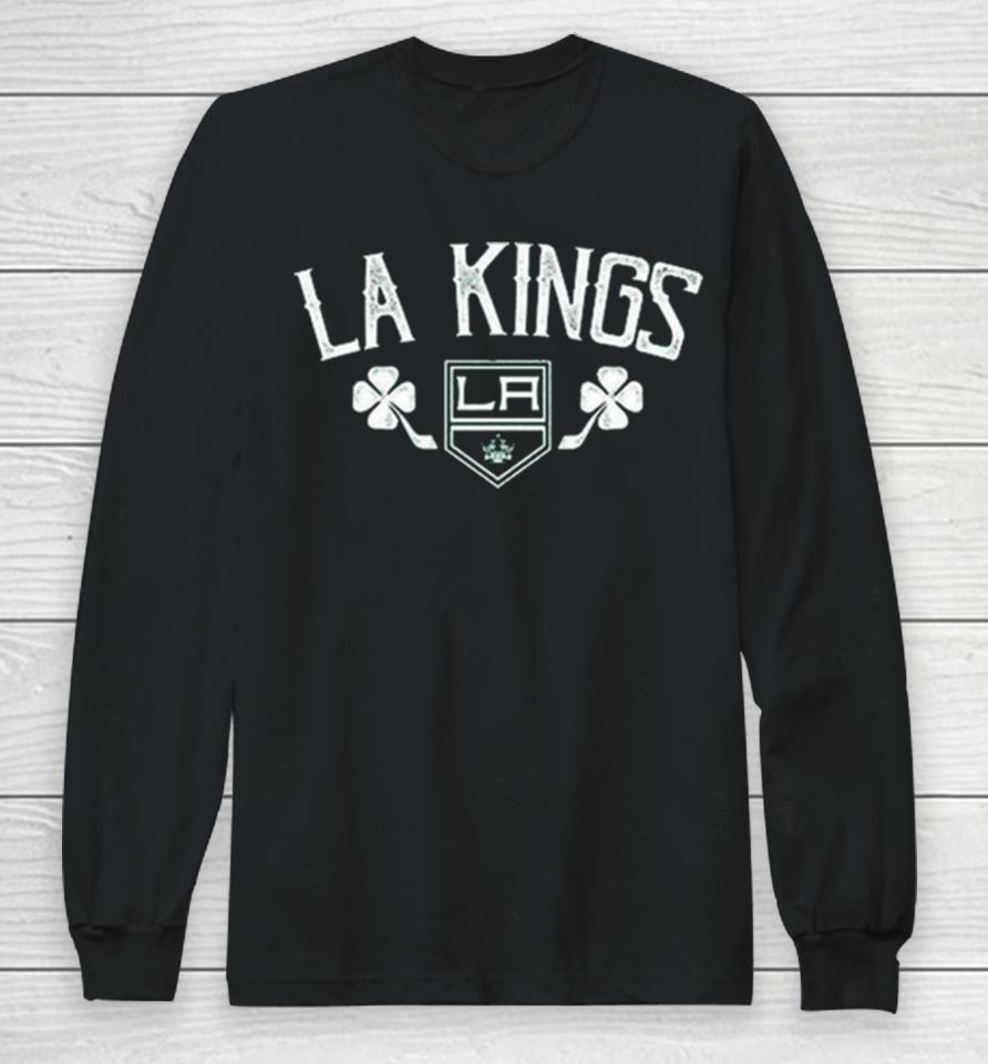 Los Angeles Kings Levelwear St. Patrick’s Day Richmond Clover Long Sleeve T-Shirt