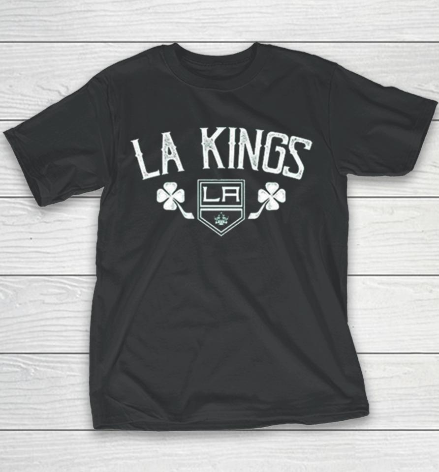 Los Angeles Kings Levelwear St. Patrick’s Day Richmond Clover Youth T-Shirt