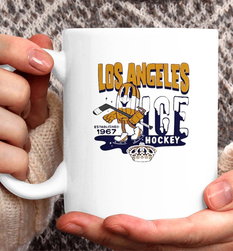 Los Angeles Kings Mitchell And Ness Gray Popsicle Coffee Mug