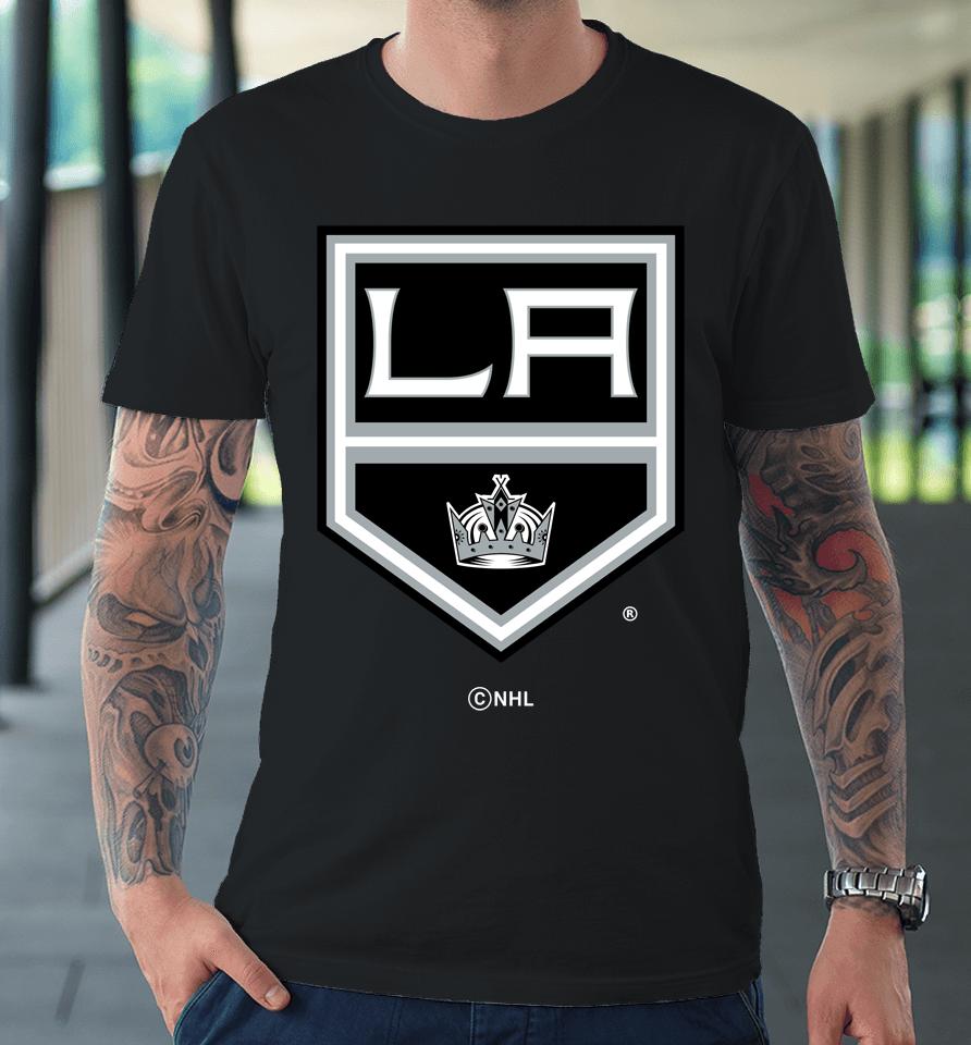 Los Angeles Kings Team Primary Logo Premium T-Shirt