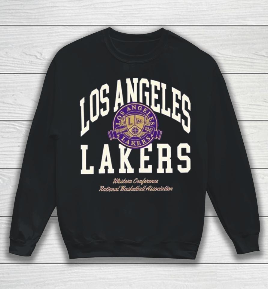 Los Angeles Lakers Letterman Classic American Football Conference National Football League Sweatshirt