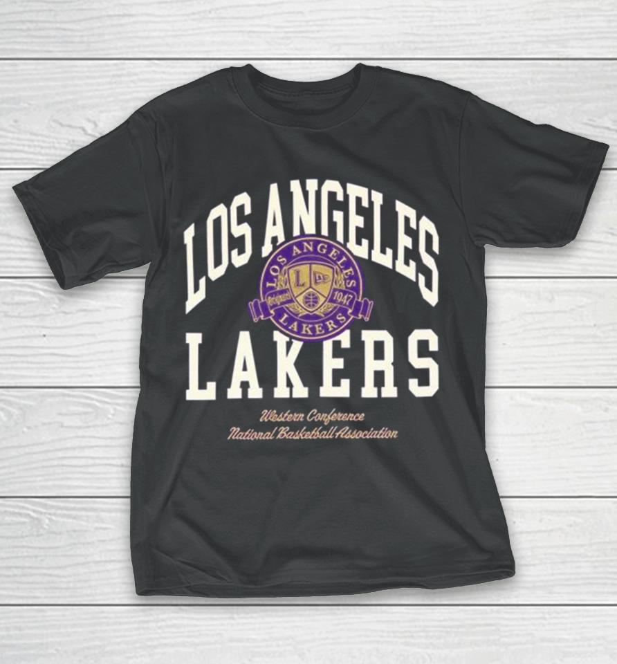 Los Angeles Lakers Letterman Classic American Football Conference National Football League T-Shirt