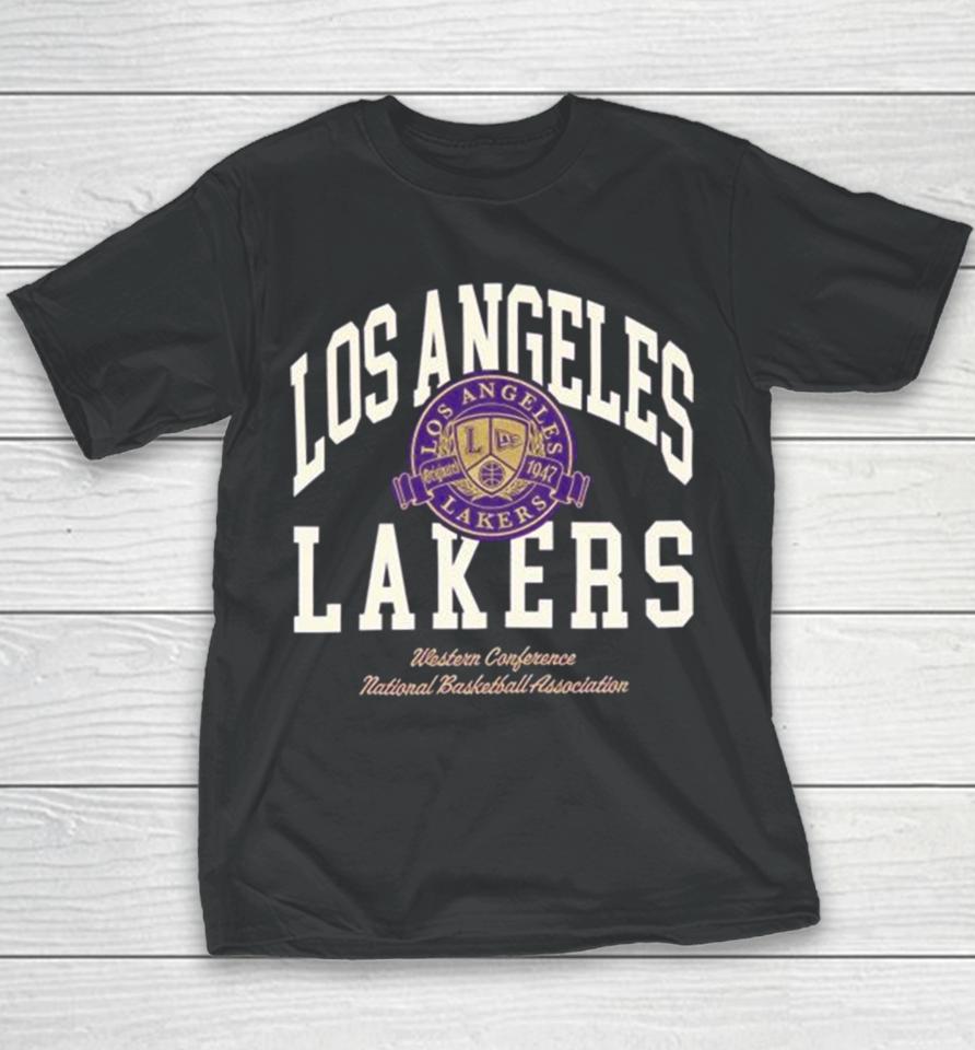 Los Angeles Lakers Letterman Classic American Football Conference National Football League Youth T-Shirt