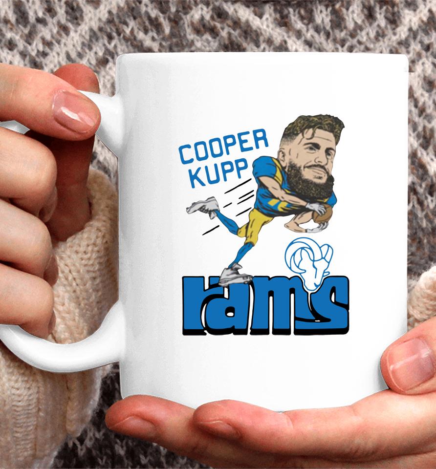 Los Angeles Rams Cooper Kupp Grey Homage Coffee Mug