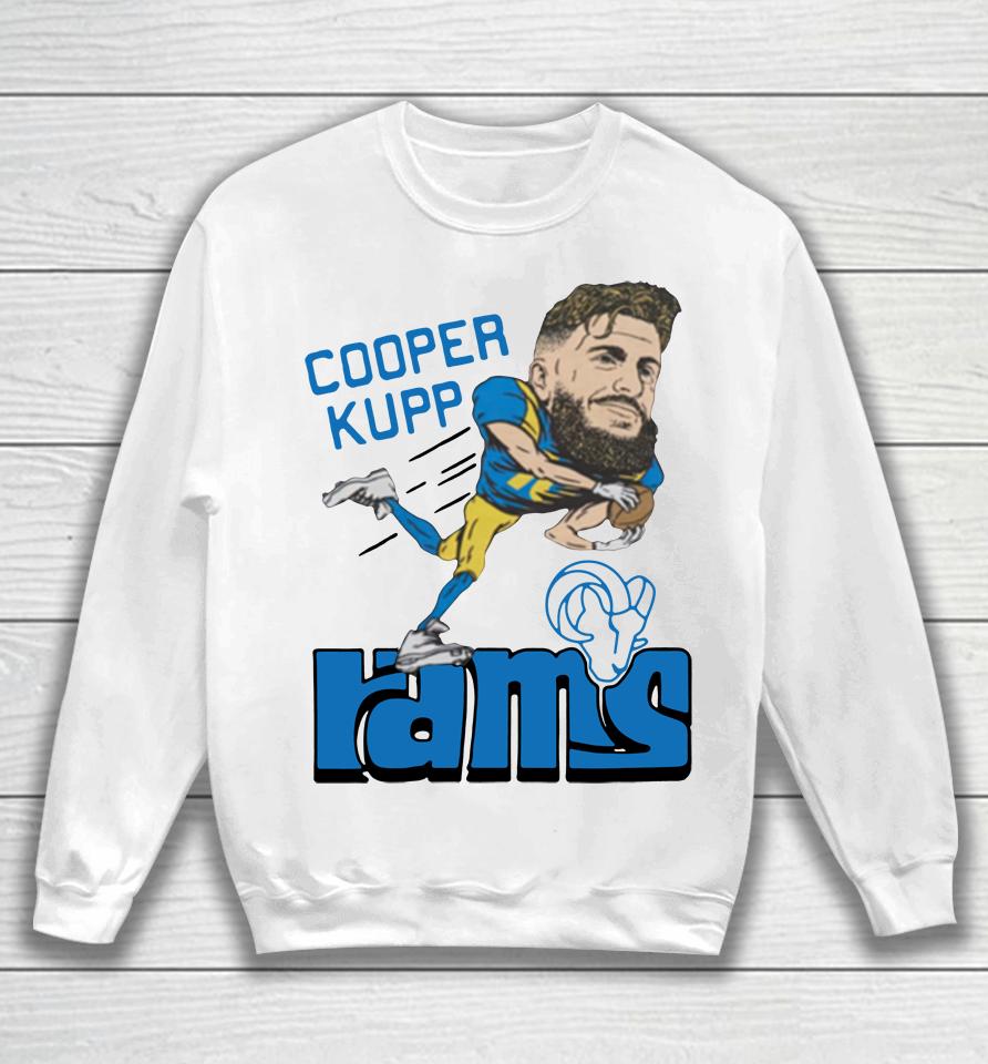 Los Angeles Rams Cooper Kupp Grey Homage Sweatshirt