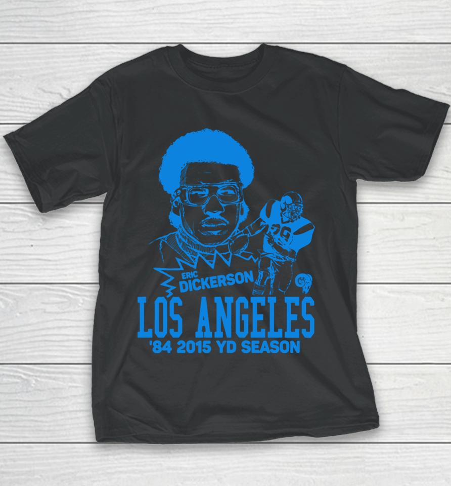 Los Angeles Rams Eric Dickerson Homage Nfl Youth T-Shirt