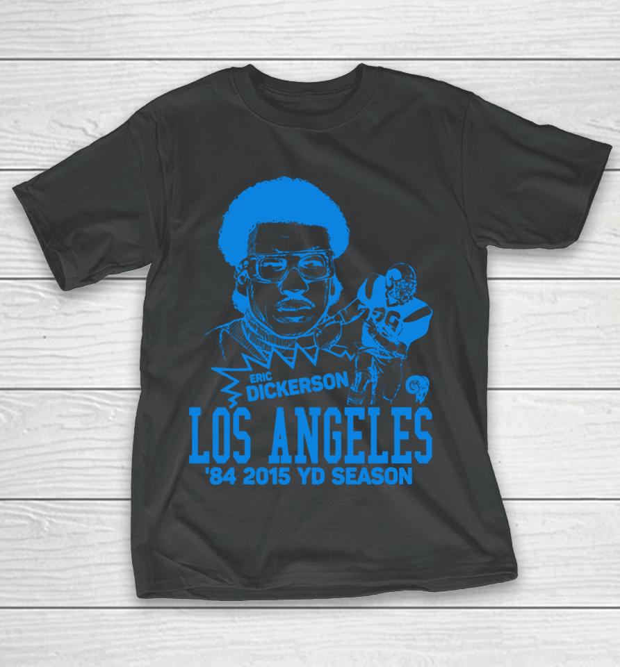 Los Angeles Rams Eric Dickerson Homage T-Shirt