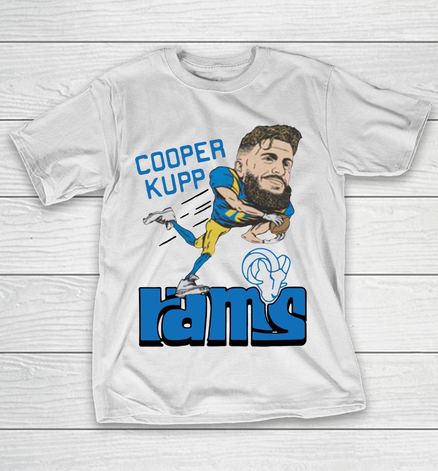 Los Angeles Rams Homage Cooper Kupp Grey T-Shirt