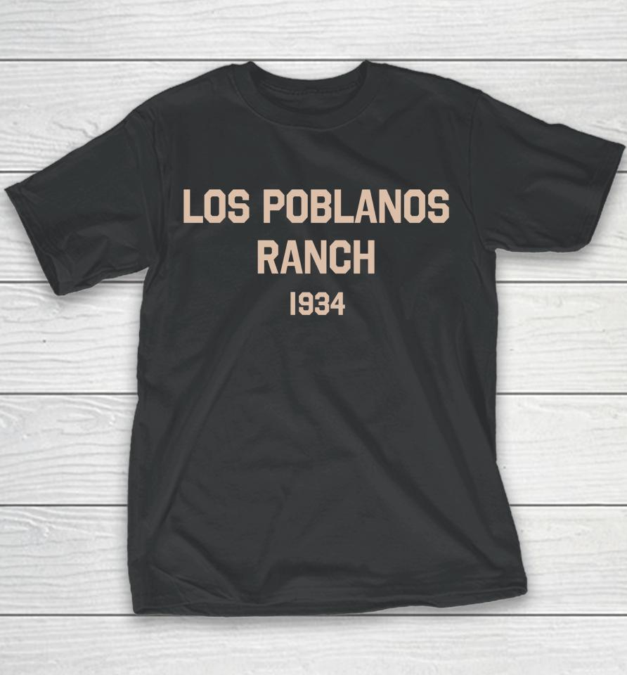 Los Poblanos Ranch 1934 Youth T-Shirt