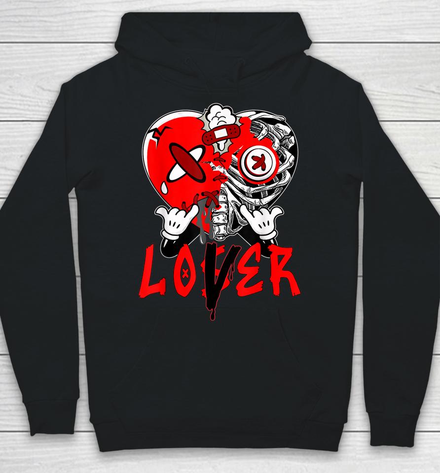 Loser Lover Dripping Heart Laser Red 5S Matching Hoodie