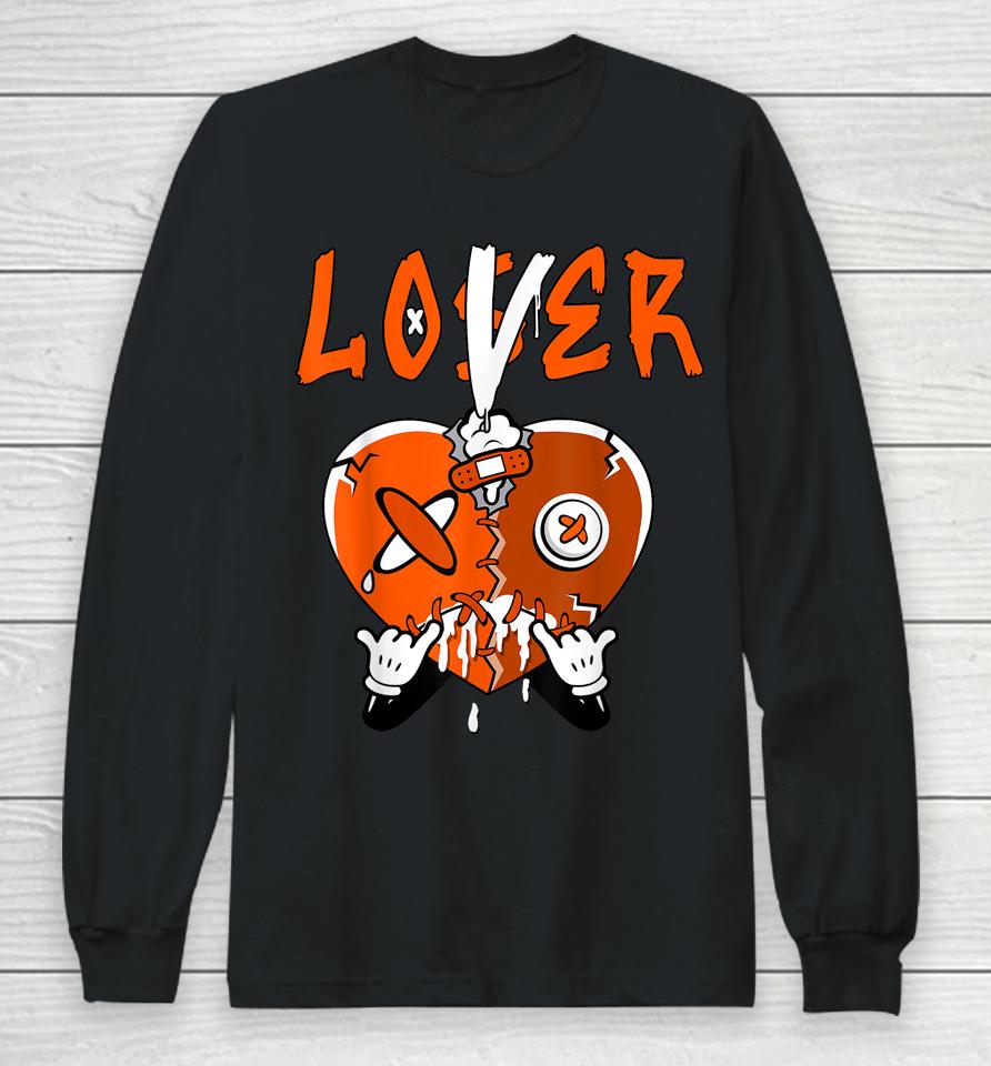 Loser Lover Heart Dripping Dunk Low Patent Halloween Long Sleeve T-Shirt