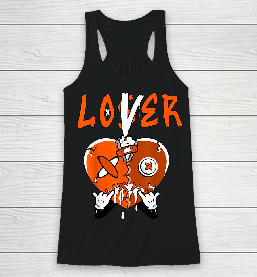 Loser Lover Heart Dripping Dunk Low Patent Halloween Racerback Tank