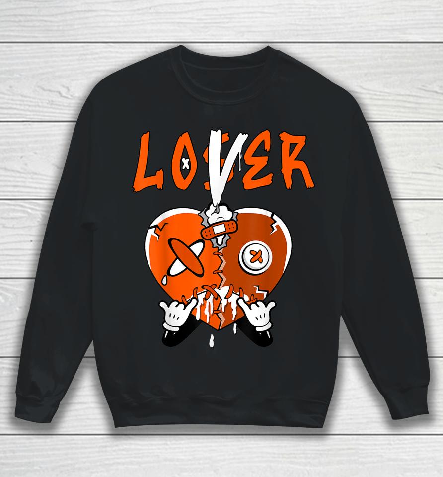 Loser Lover Heart Dripping Dunk Low Patent Halloween Sweatshirt