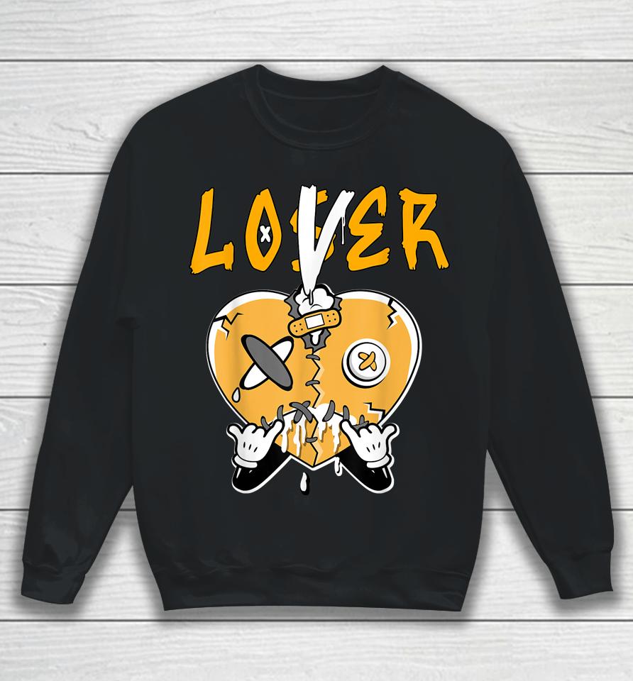 Loser Lover Heart Dripping Light Ginger 14S Matching Sweatshirt