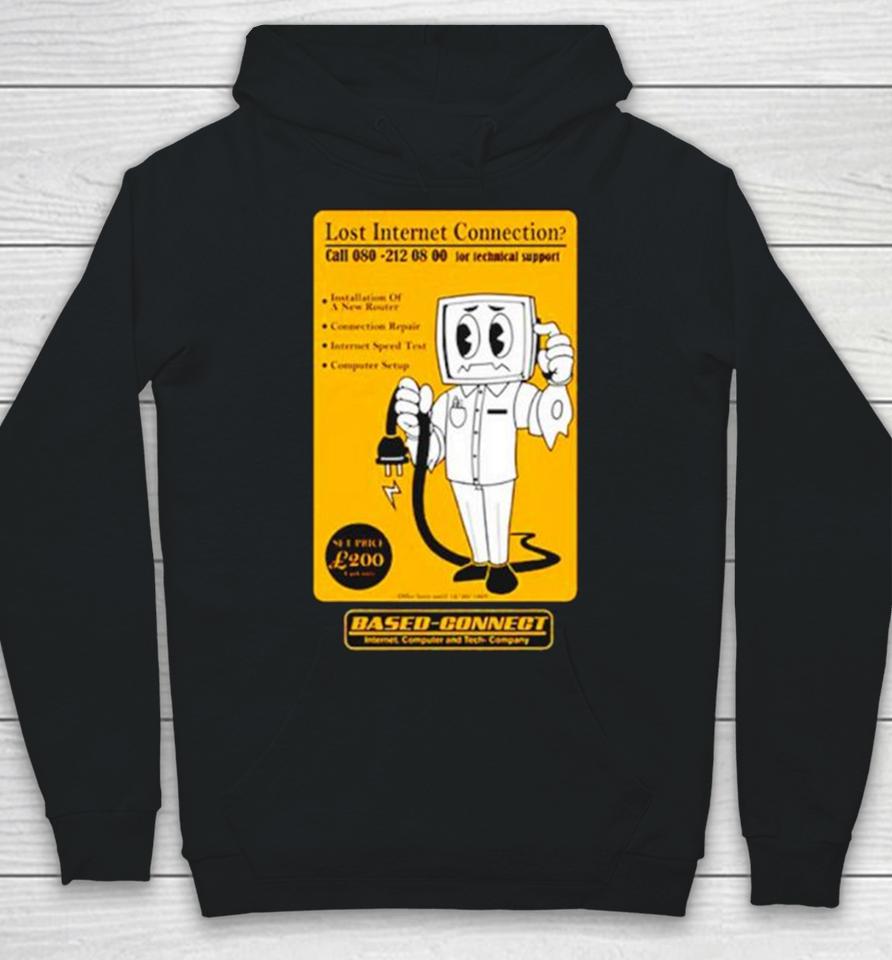 Lost Internet Connection Based Connect Hoodie