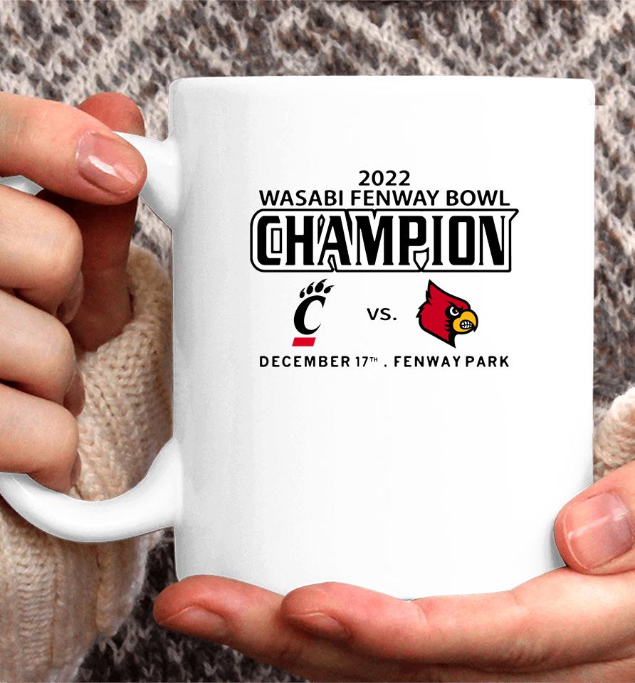 Louisville Fenway Bowl Champions 2022 Coffee Mug