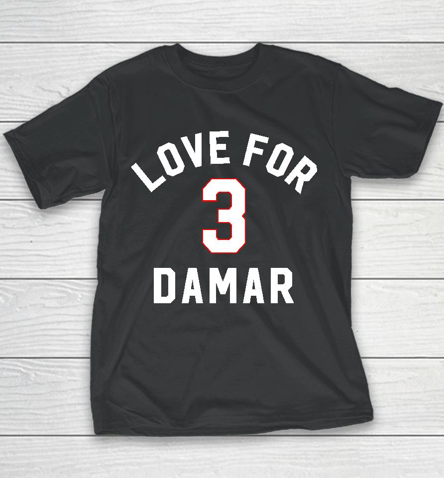 Love For 3 Damar Youth T-Shirt