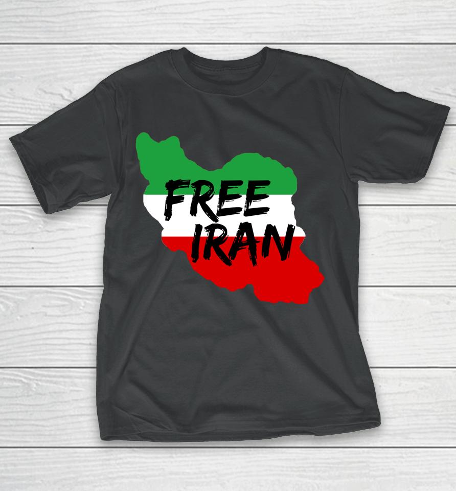 Love Iran Persian Freedom Free Iran T-Shirt