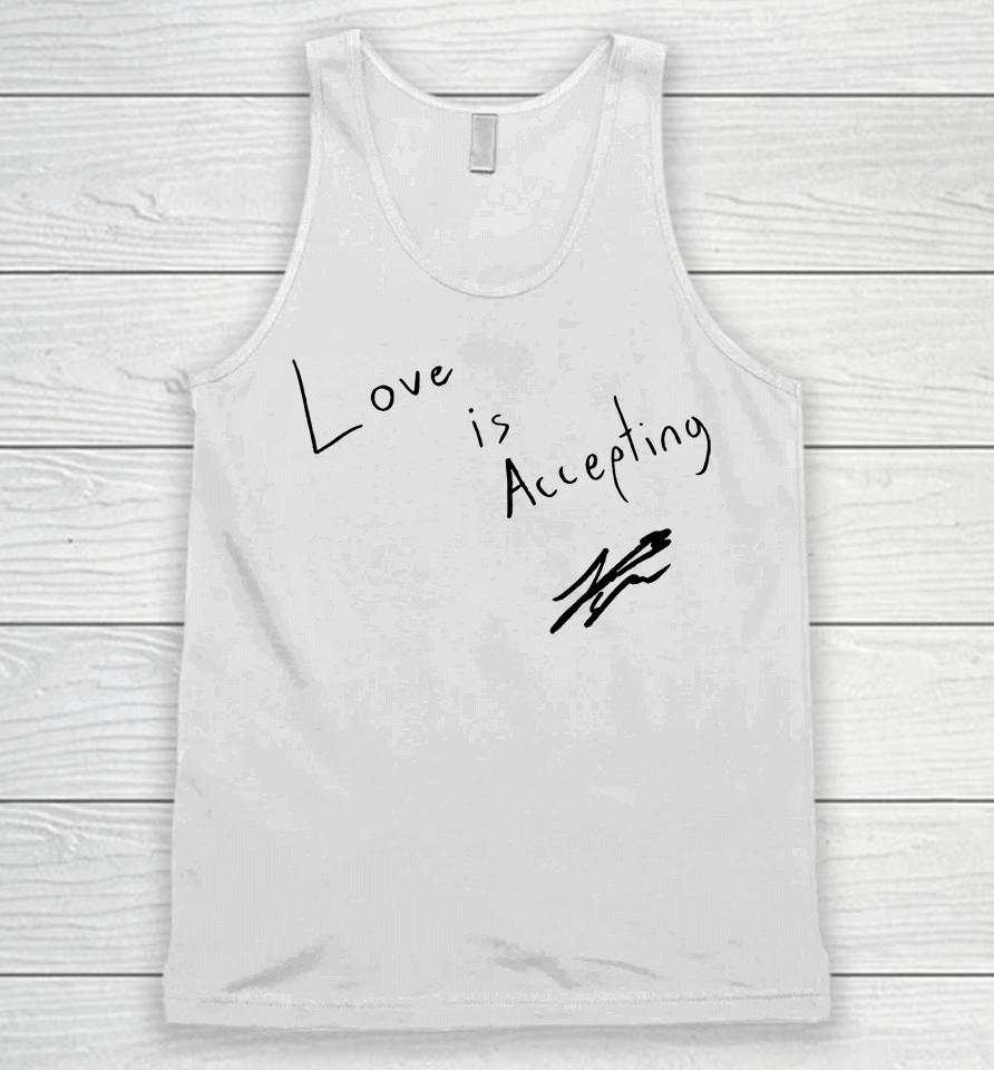 Love Is Accepting Unisex Tank Top