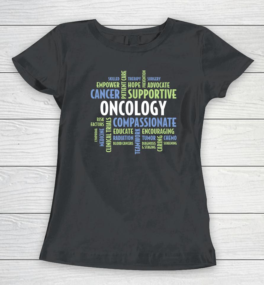 Love Oncology Nurses Women T-Shirt