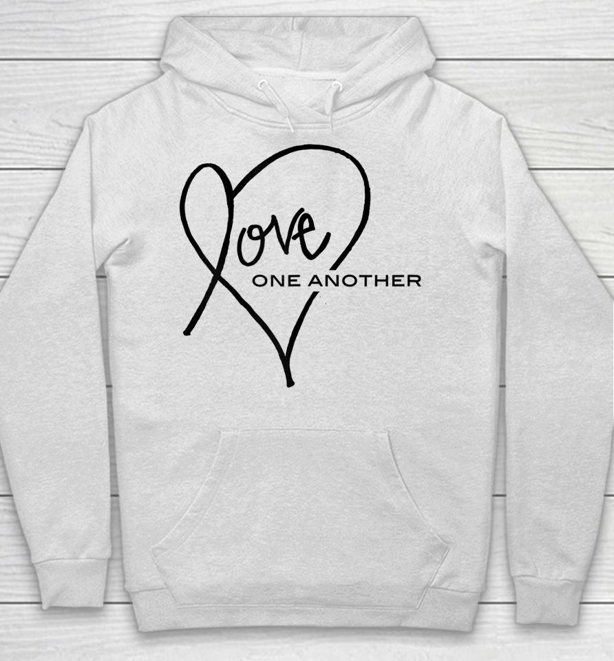 Love One Another Heart Hoodie