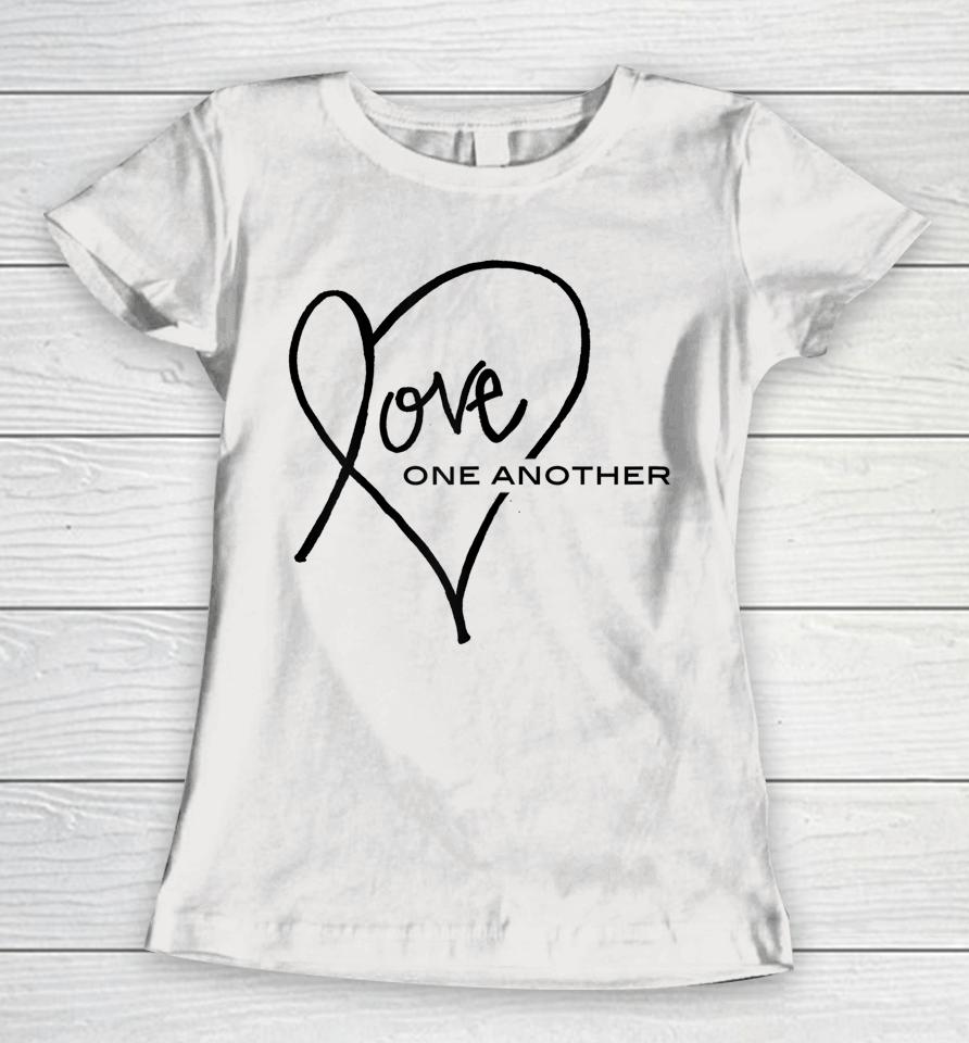 Love One Another Heart Women T-Shirt