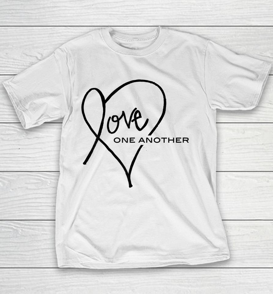 Love One Another Heart Youth T-Shirt