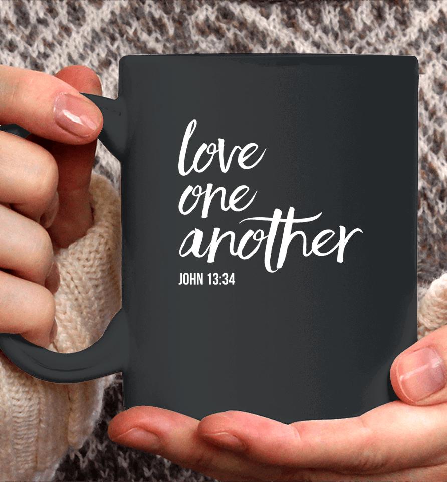 Love One Another John 13 34 Bible Saying Christian Coffee Mug