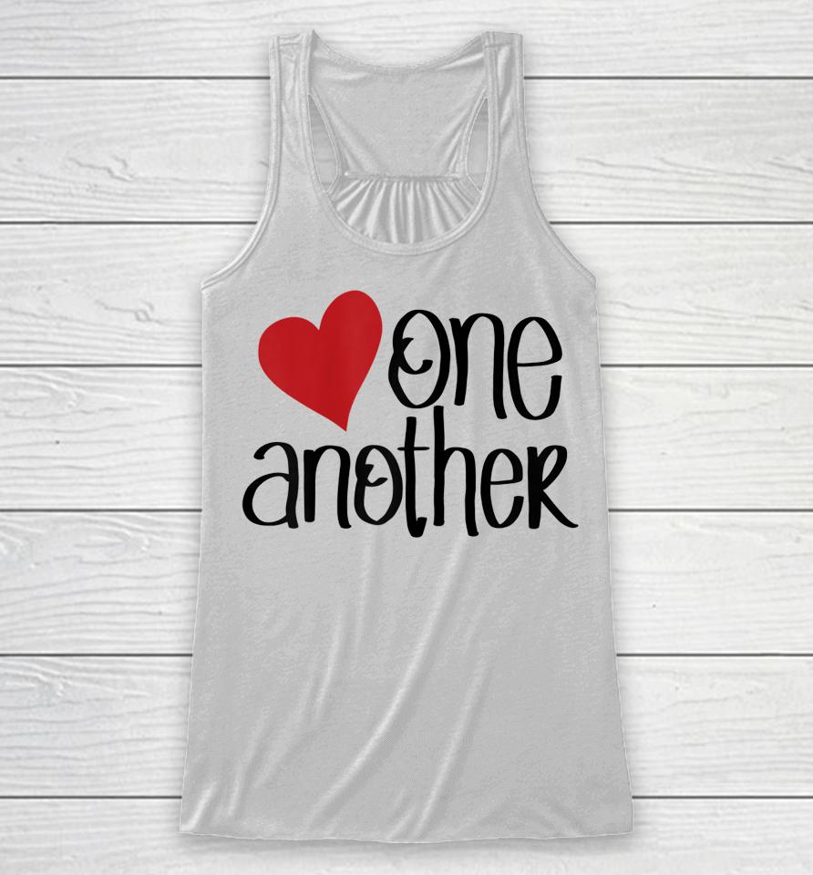 Love One Another Racerback Tank