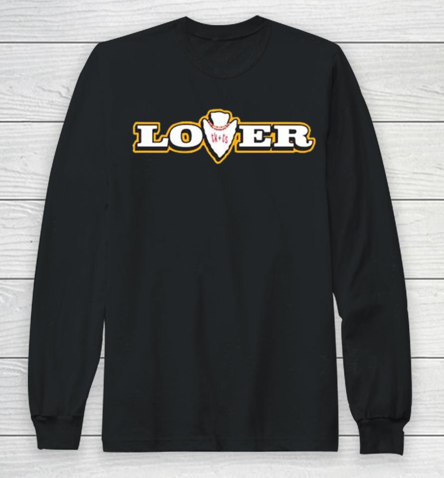 Lover Travis Kelce And Taylor Kansas City Chiefs Long Sleeve T-Shirt