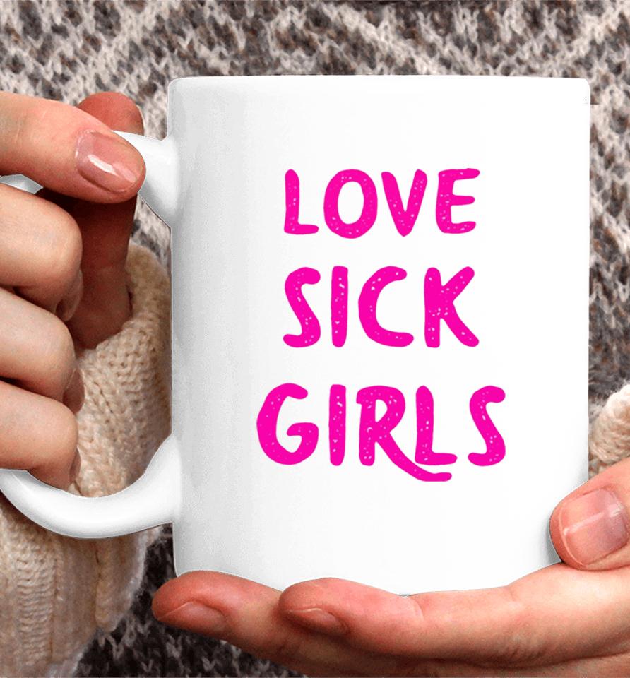 Lovesick Girls Pink Pink Coffee Mug