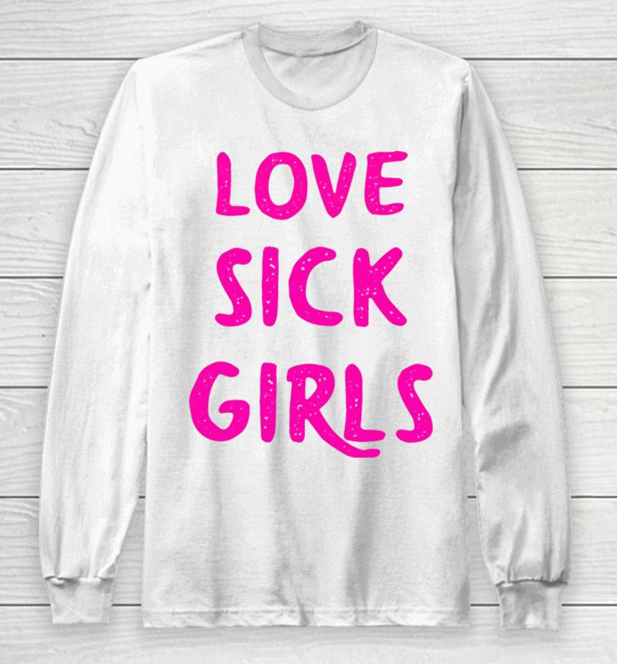 Lovesick Girls Pink Pink Long Sleeve T-Shirt