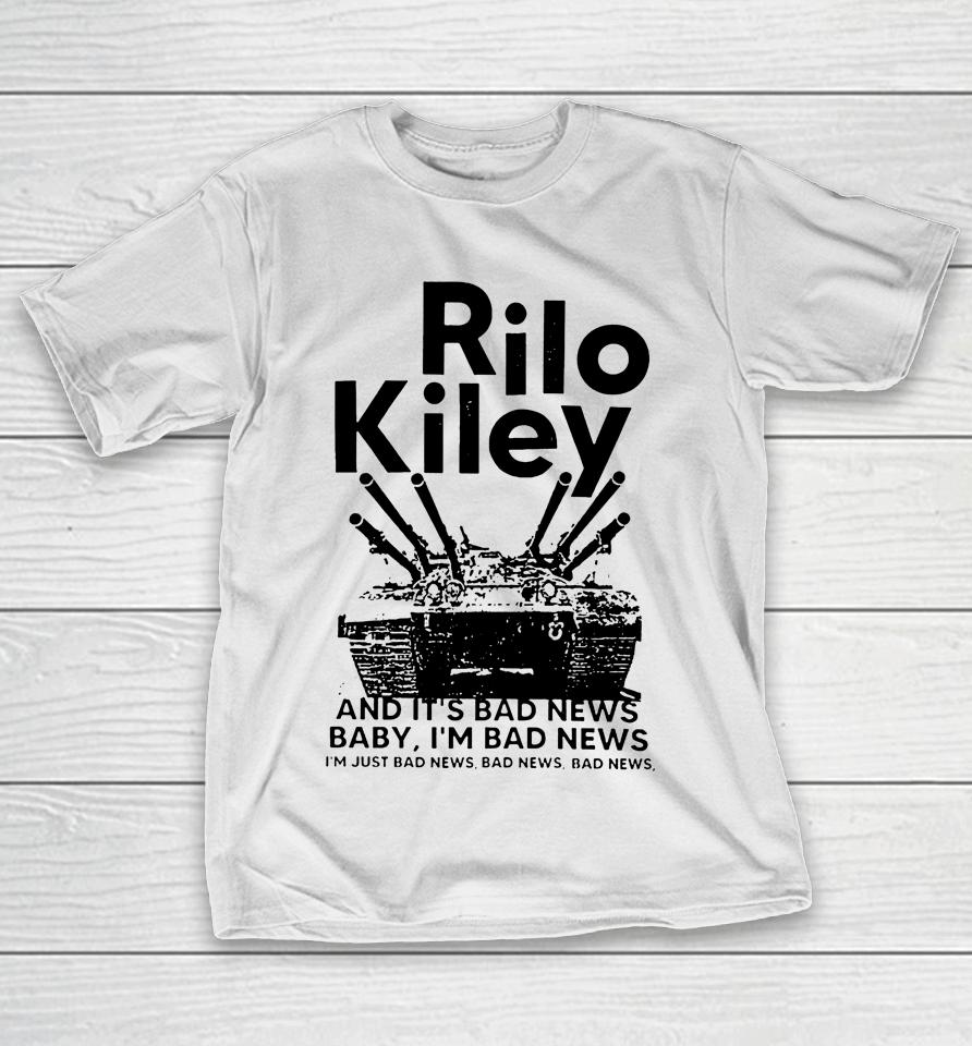 Lowlvl Rilo Kiley And It's Bad News Baby I'm Bad News T-Shirt