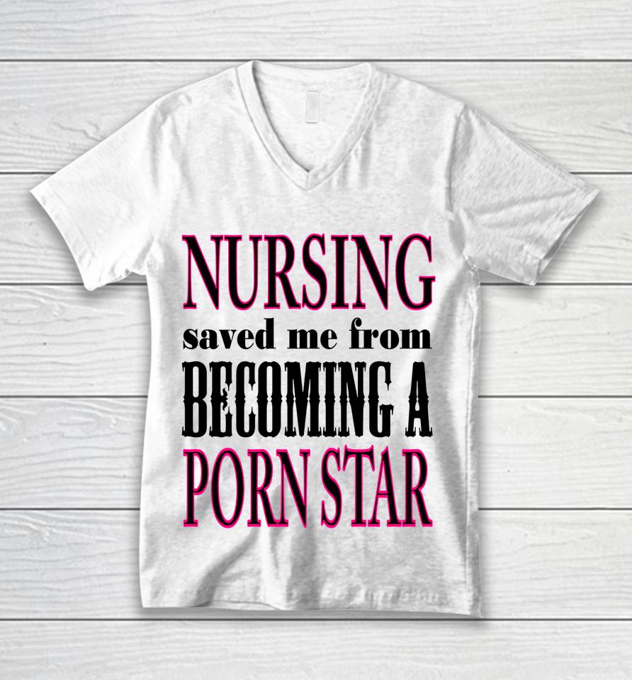Lpn Np Nursing Gifts Nurses For Nursing Oncology Nurse Unisex V-Neck T-Shirt