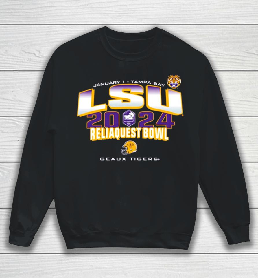 Lsu Tigers 2023 Reliaquest Bowl Geaux Tigers Sweatshirt