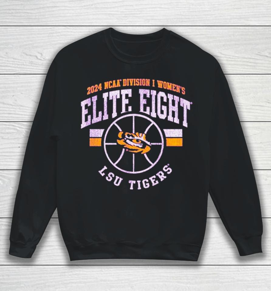 Lsu Tigers 2024 Ncaa Division I Women’s Basketball Elite Eight Vintage Sweatshirt