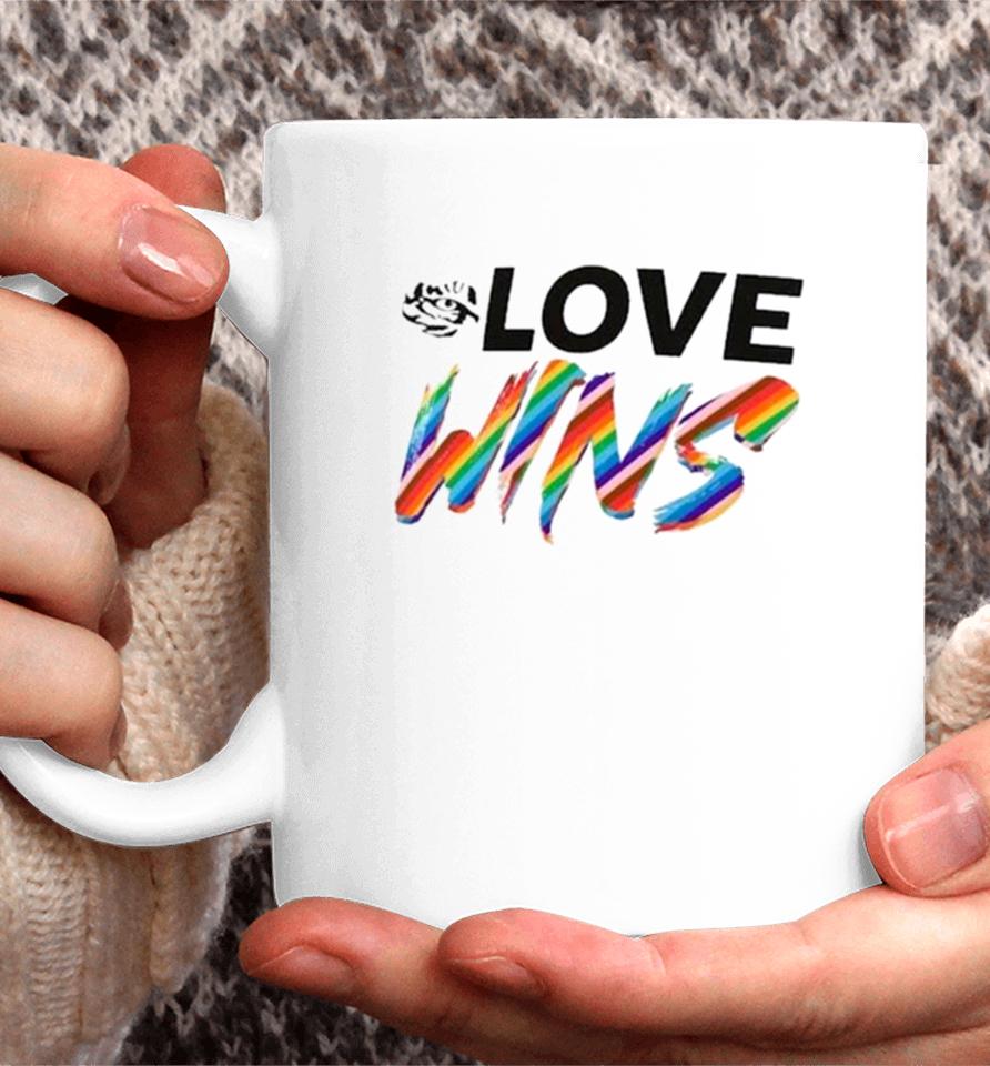 Lsu Tigers Love Wins Pride 2024 Coffee Mug